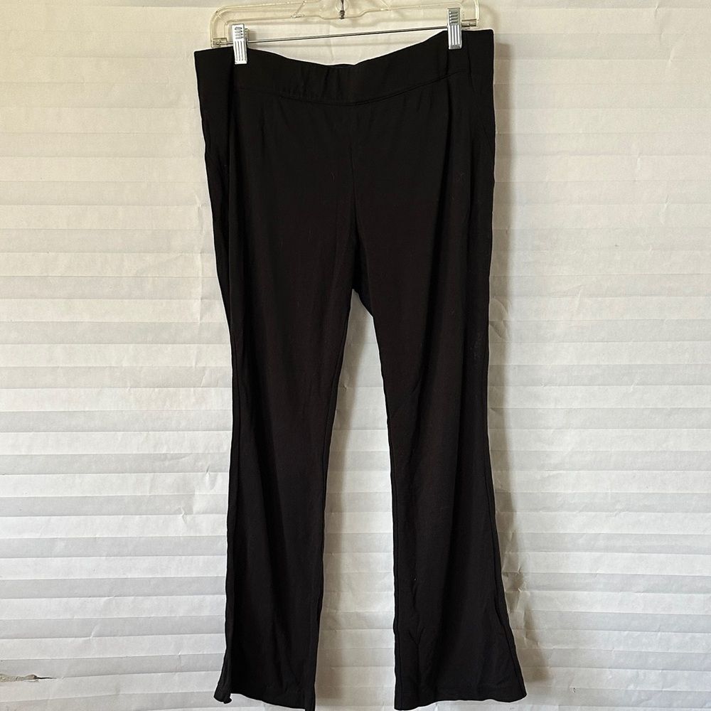 Simply Vera Black Pull‑On Stretch Pants – Women’s Medium